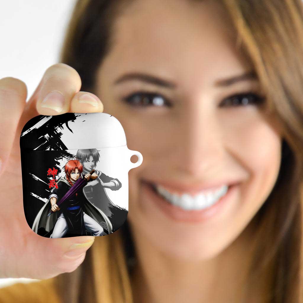 Kamui AirPods Case Rogue Warrior Ink Clash Style