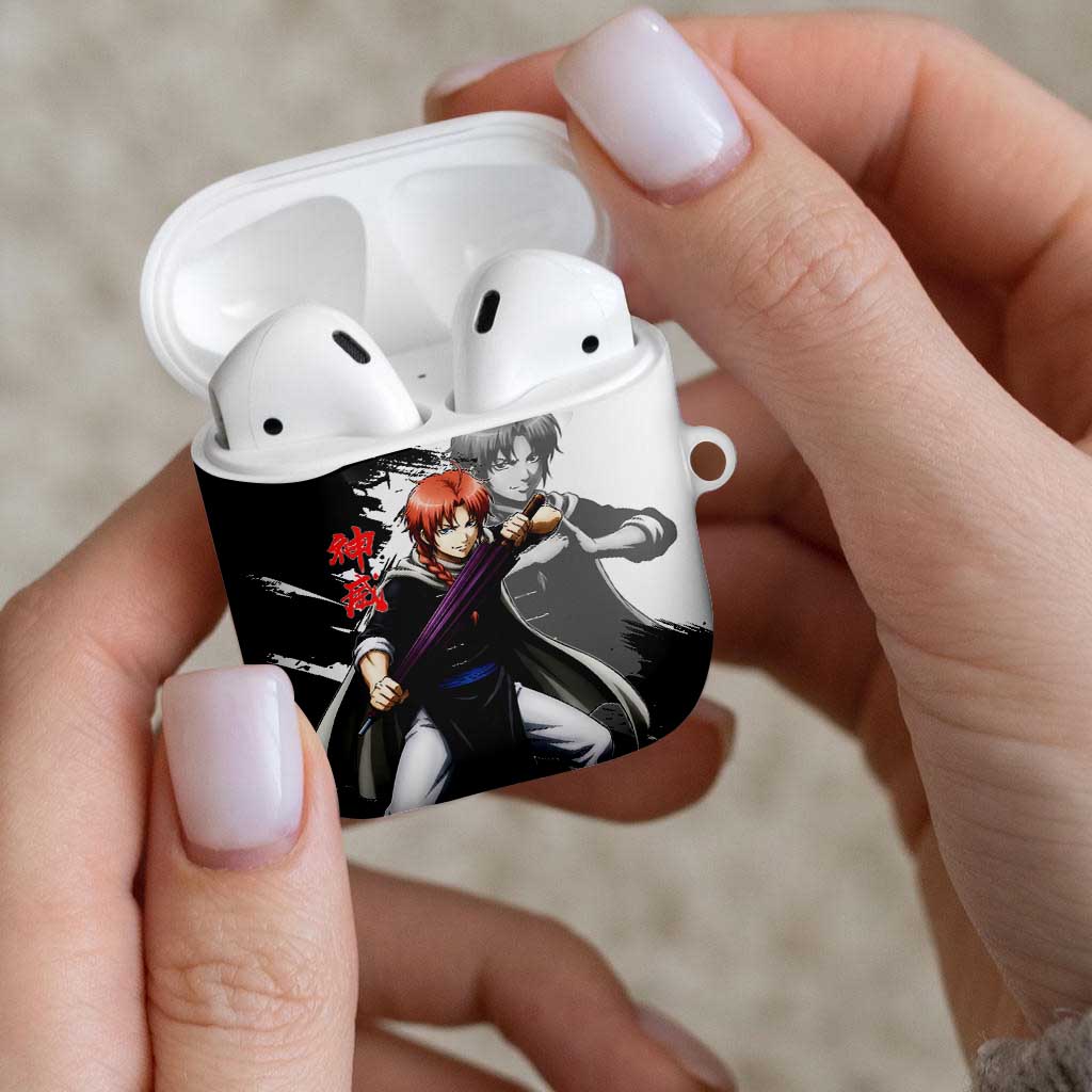 Kamui AirPods Case Rogue Warrior Ink Clash Style