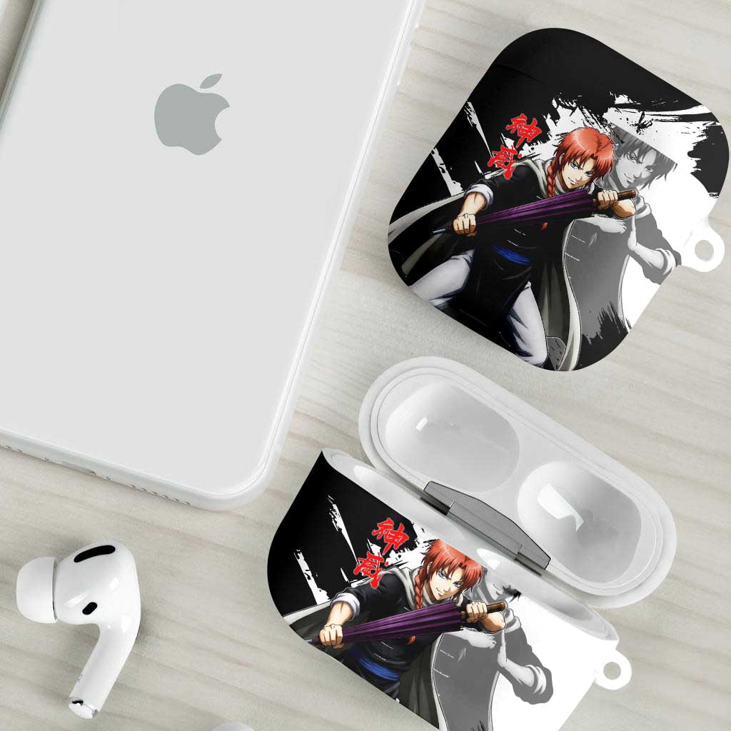 Kamui AirPods Case Rogue Warrior Ink Clash Style