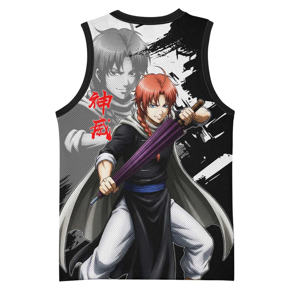 Kamui Basketball Jersey Rogue Warrior Ink Clash Style