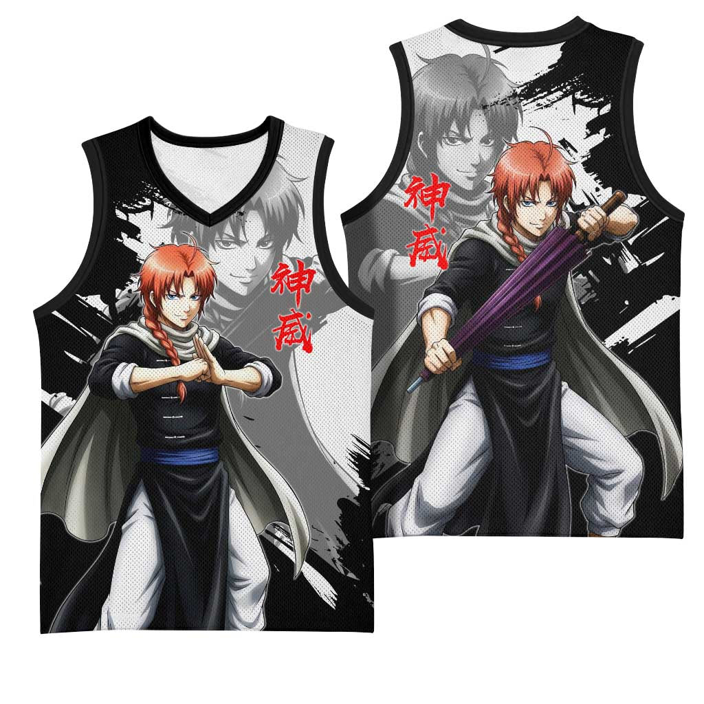Kamui Basketball Jersey Rogue Warrior Ink Clash Style