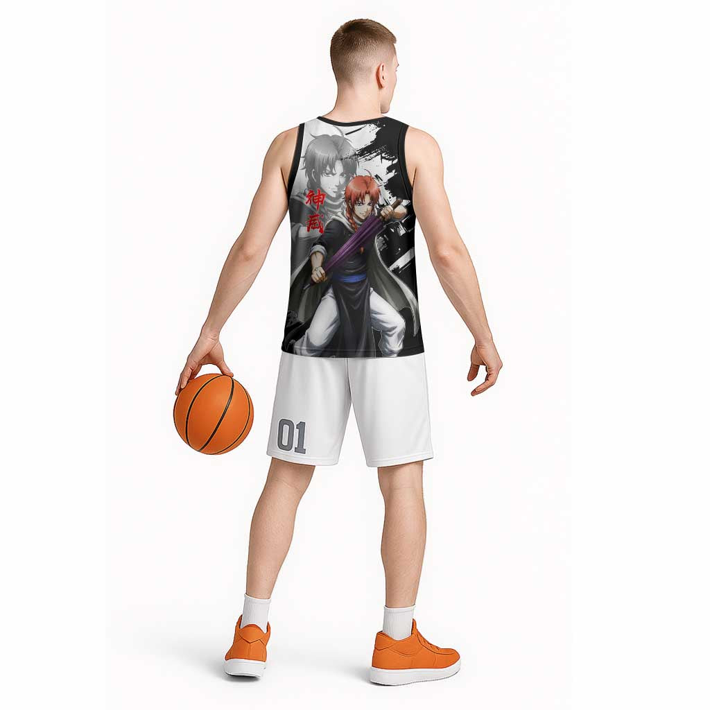 Kamui Basketball Jersey Rogue Warrior Ink Clash Style