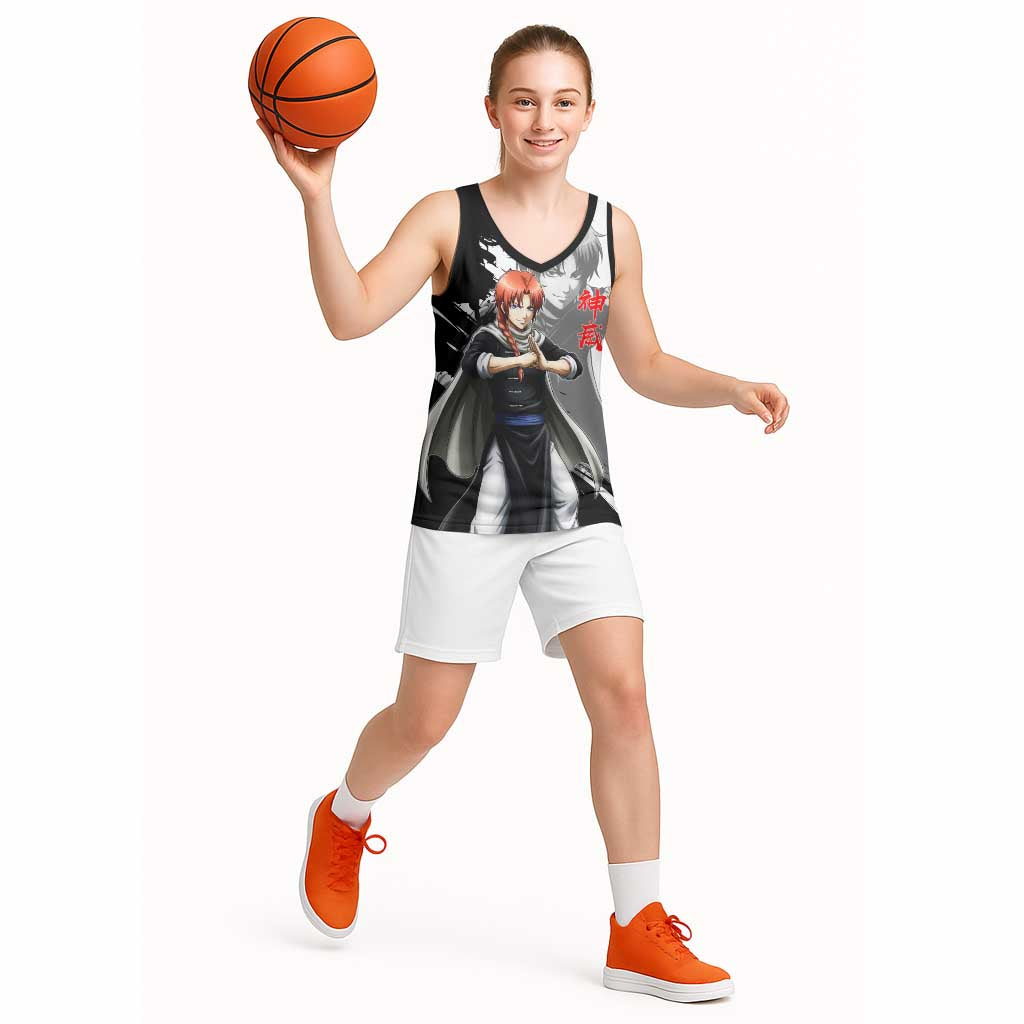 Kamui Basketball Jersey Rogue Warrior Ink Clash Style
