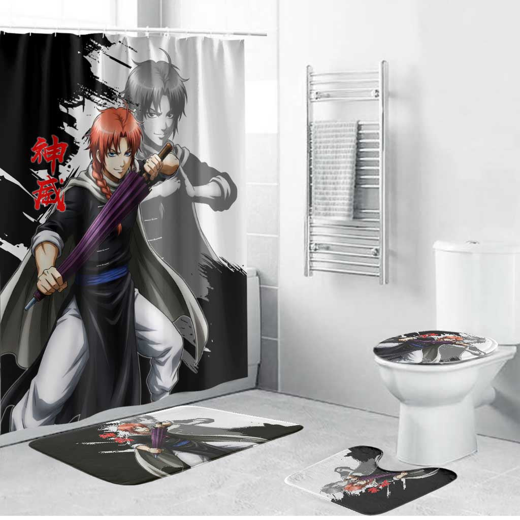 Kamui Bathroom Set Rogue Warrior Ink Clash Style