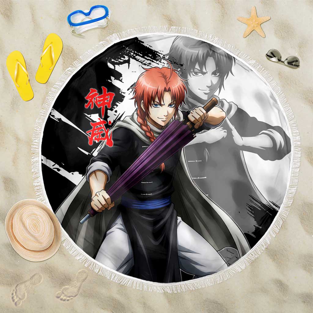 Kamui Beach Blanket Rogue Warrior Ink Clash Style
