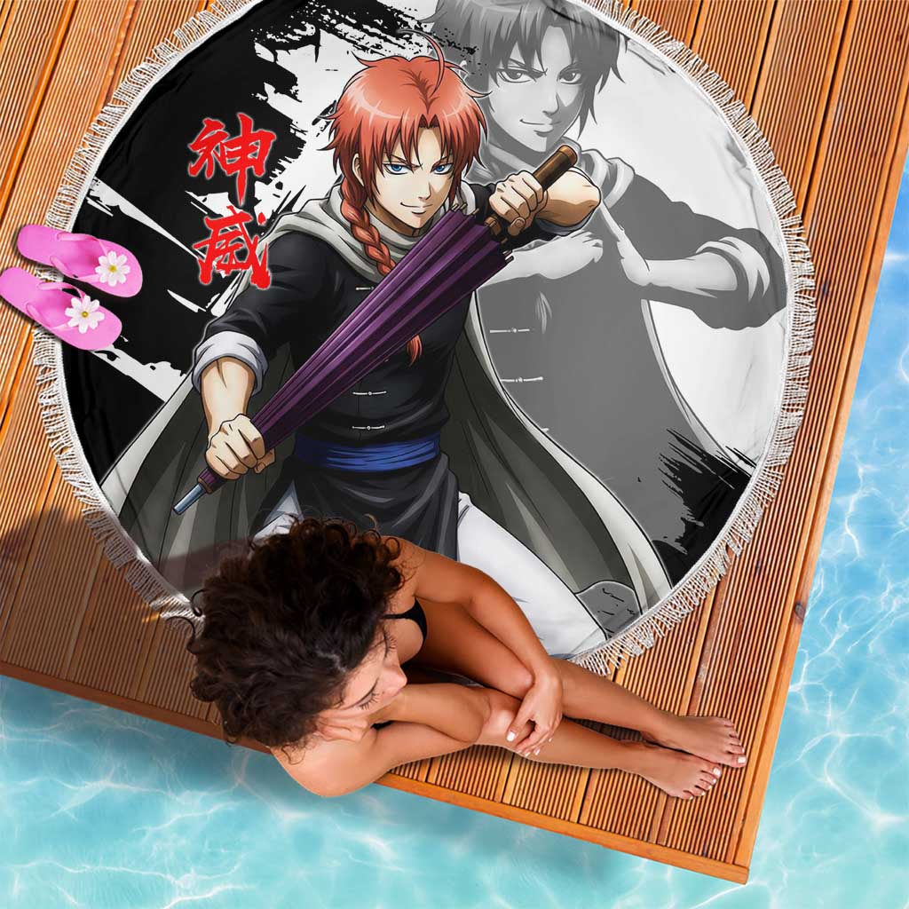 Kamui Beach Blanket Rogue Warrior Ink Clash Style