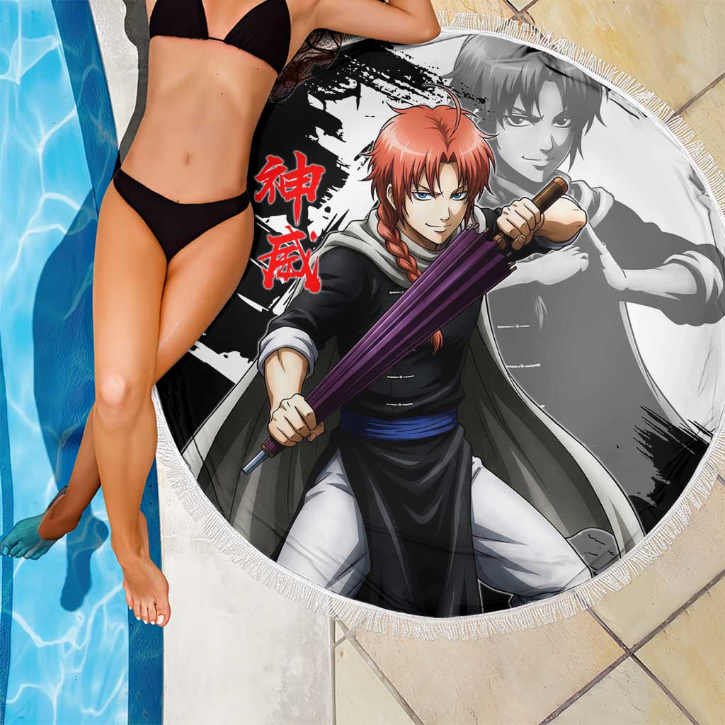 Kamui Beach Blanket Rogue Warrior Ink Clash Style
