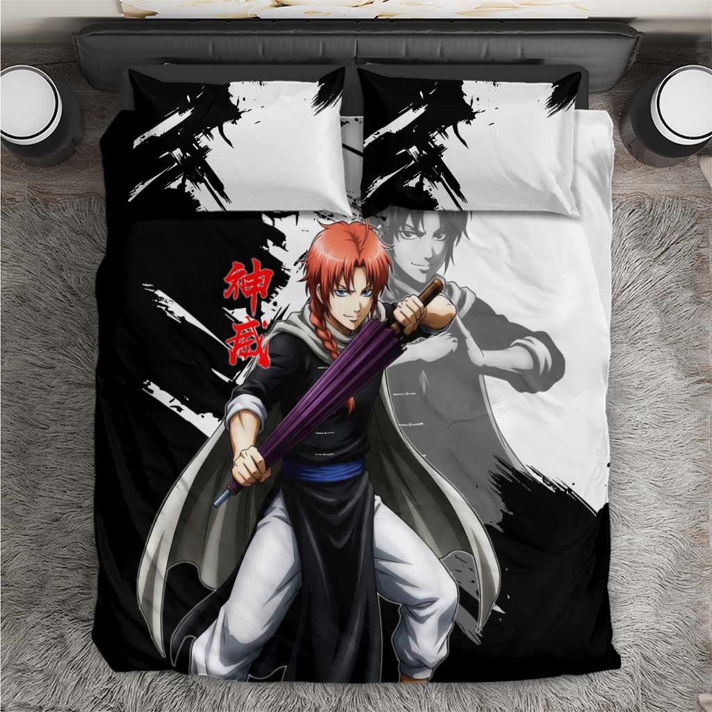 Kamui Bedding Set Rogue Warrior Ink Clash Style