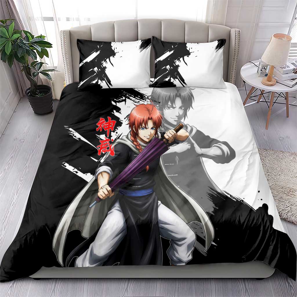 Kamui Bedding Set Rogue Warrior Ink Clash Style