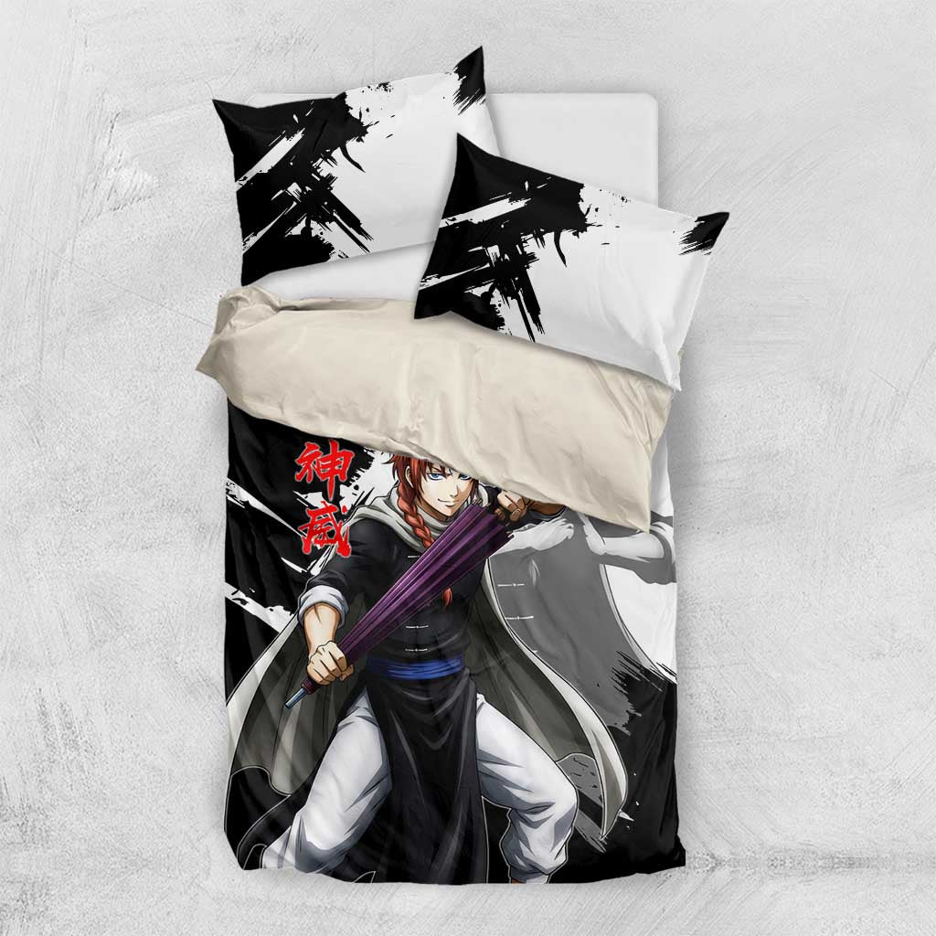 Kamui Bedding Set Rogue Warrior Ink Clash Style