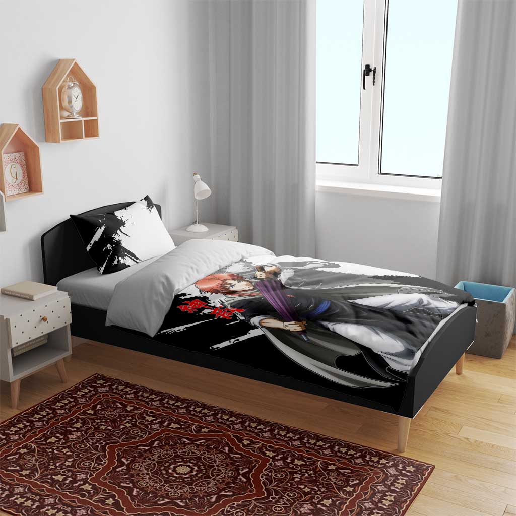 Kamui Bedding Set Rogue Warrior Ink Clash Style