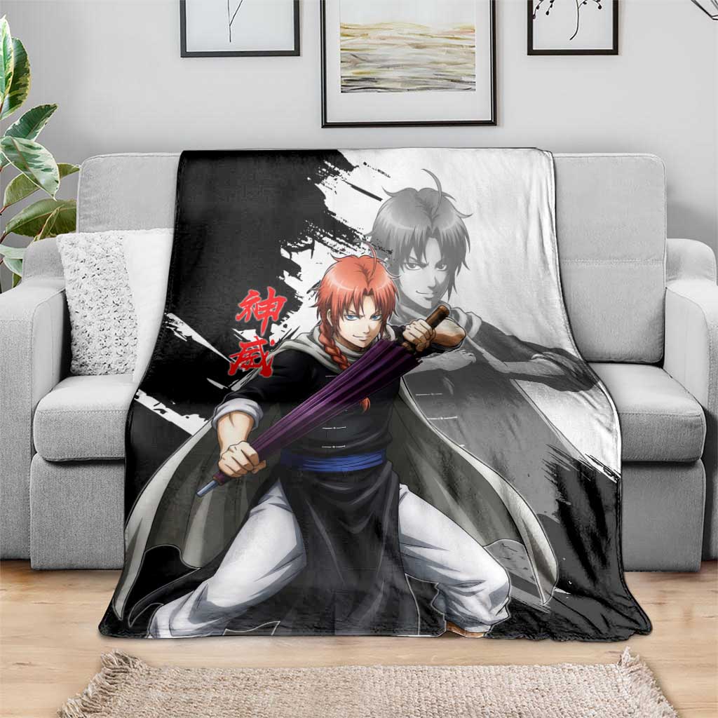 Kamui Blanket Rogue Warrior Ink Clash Style