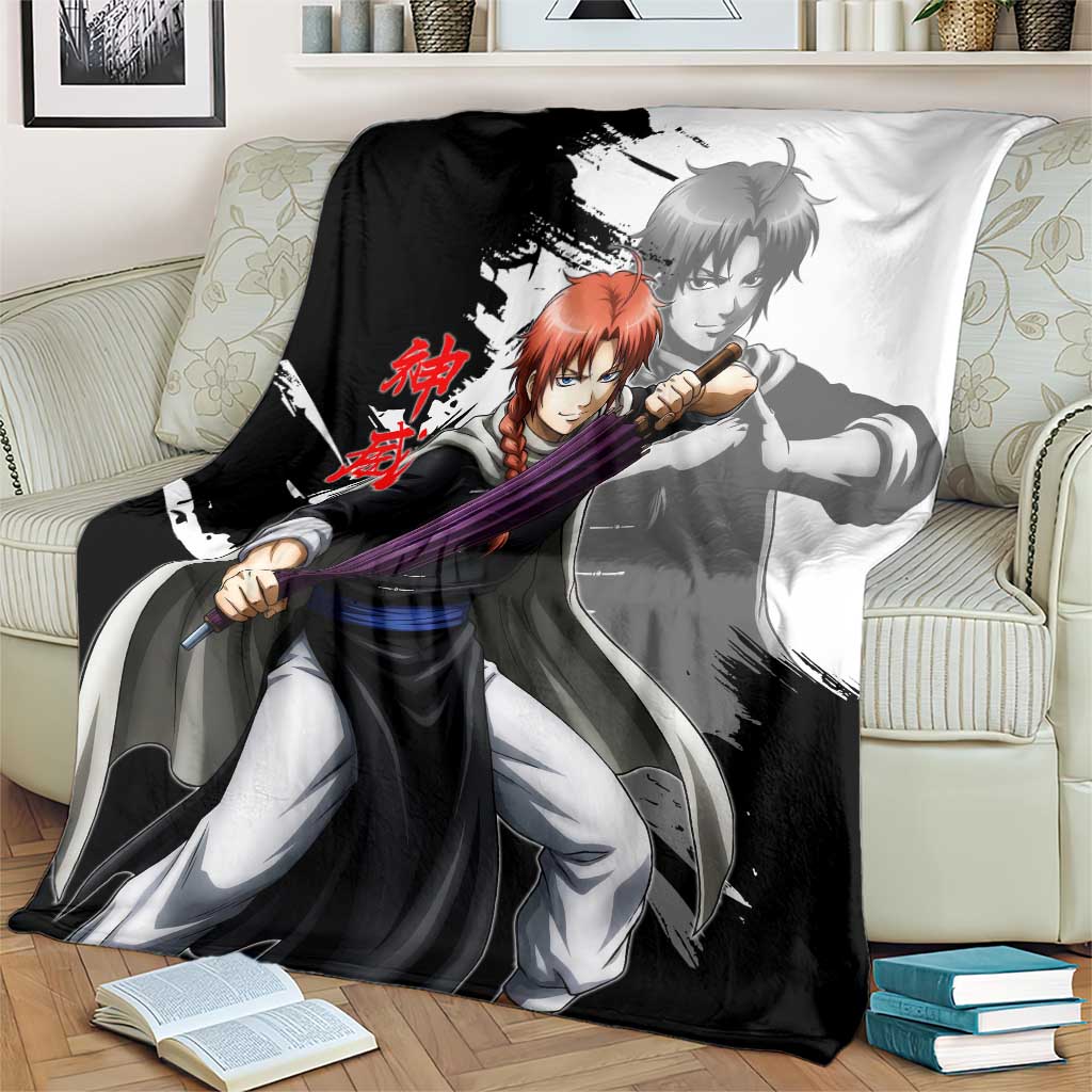 Kamui Blanket Rogue Warrior Ink Clash Style