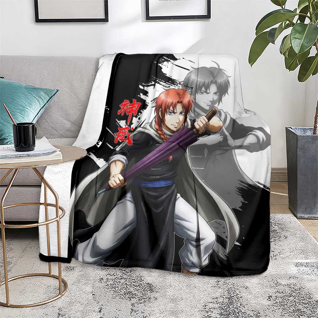 Kamui Blanket Rogue Warrior Ink Clash Style