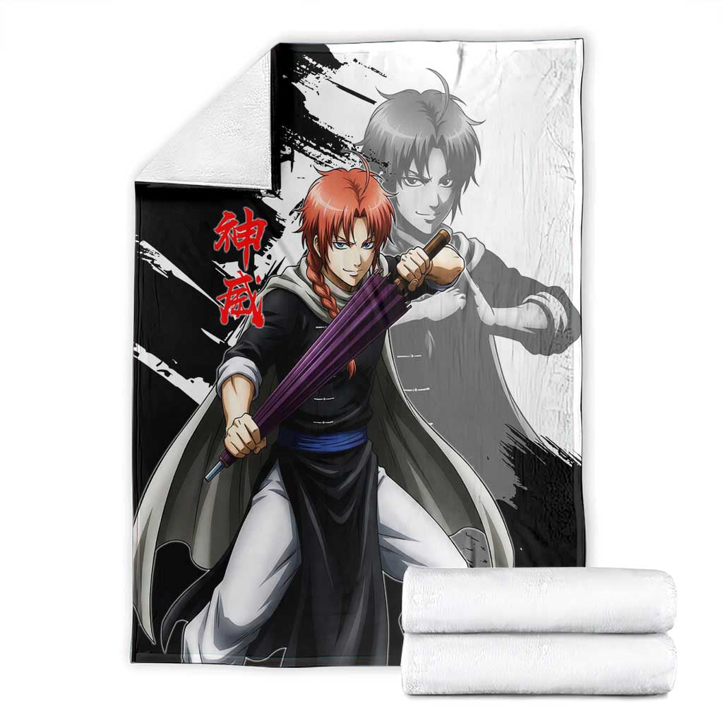 Kamui Blanket Rogue Warrior Ink Clash Style