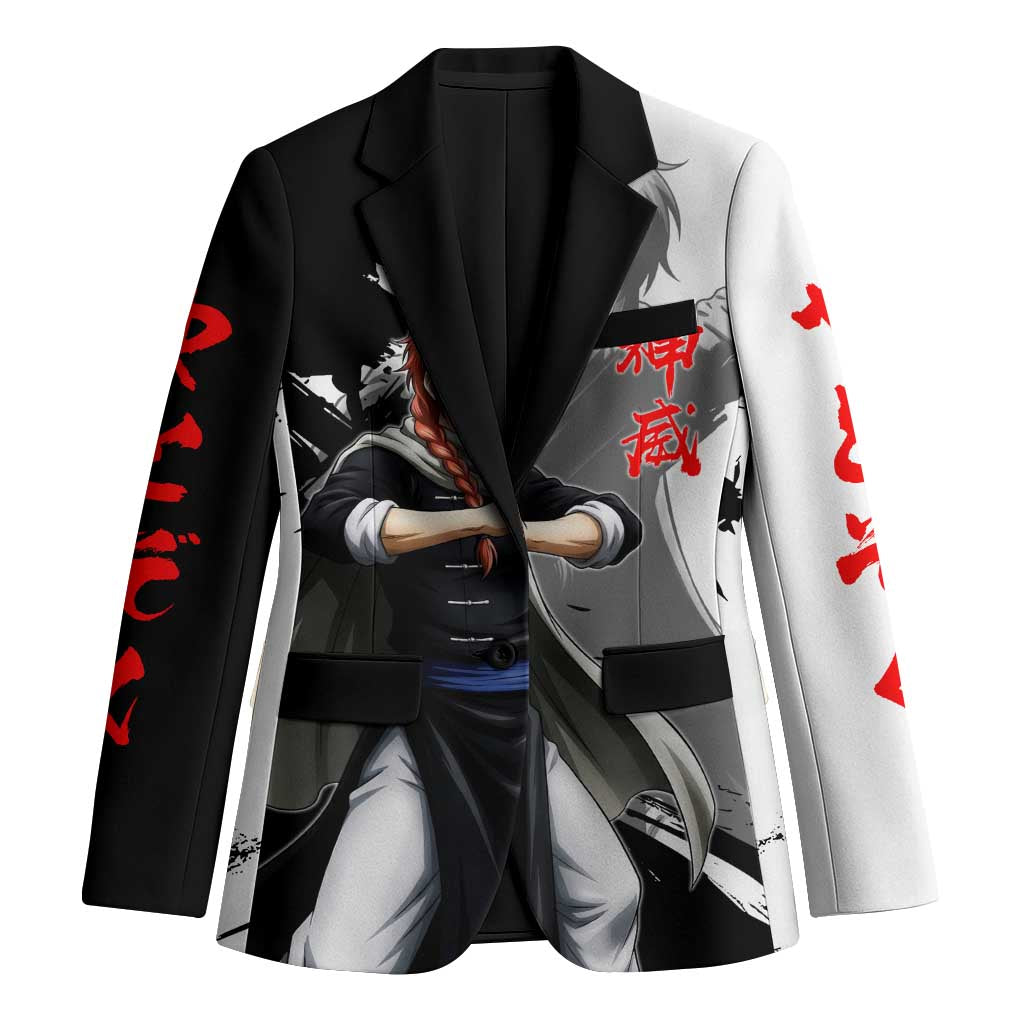 Kamui Blazer Rogue Warrior Ink Clash Style
