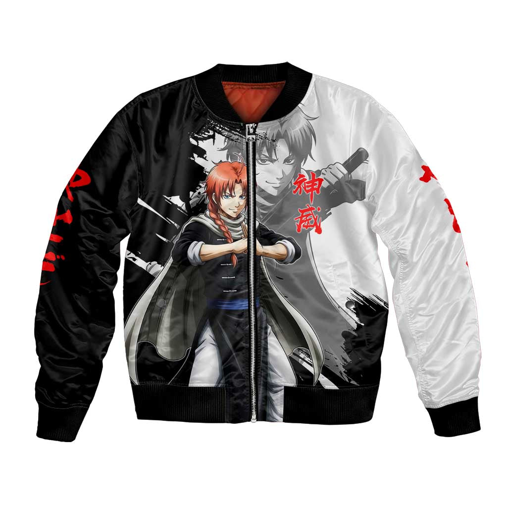 Kamui Bomber Jacket Rogue Warrior Ink Clash Style