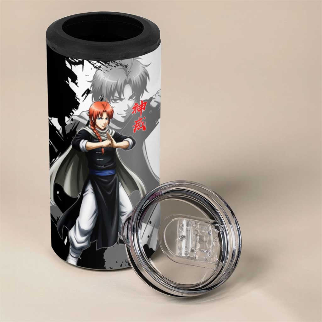 Kamui 4 in 1 Can Cooler Tumbler Rogue Warrior Ink Clash Style