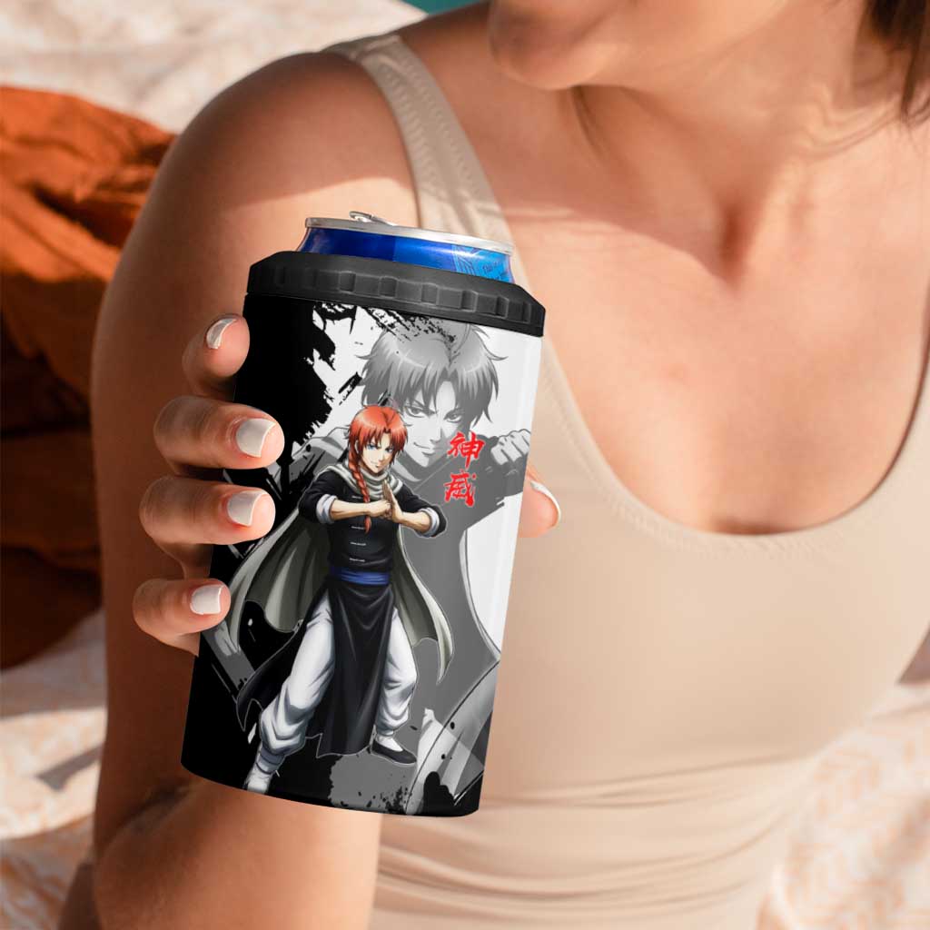 Kamui 4 in 1 Can Cooler Tumbler Rogue Warrior Ink Clash Style