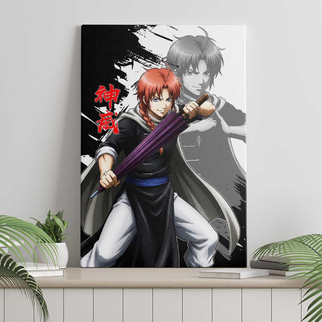 Kamui Canvas Wall Art Rogue Warrior Ink Clash Style