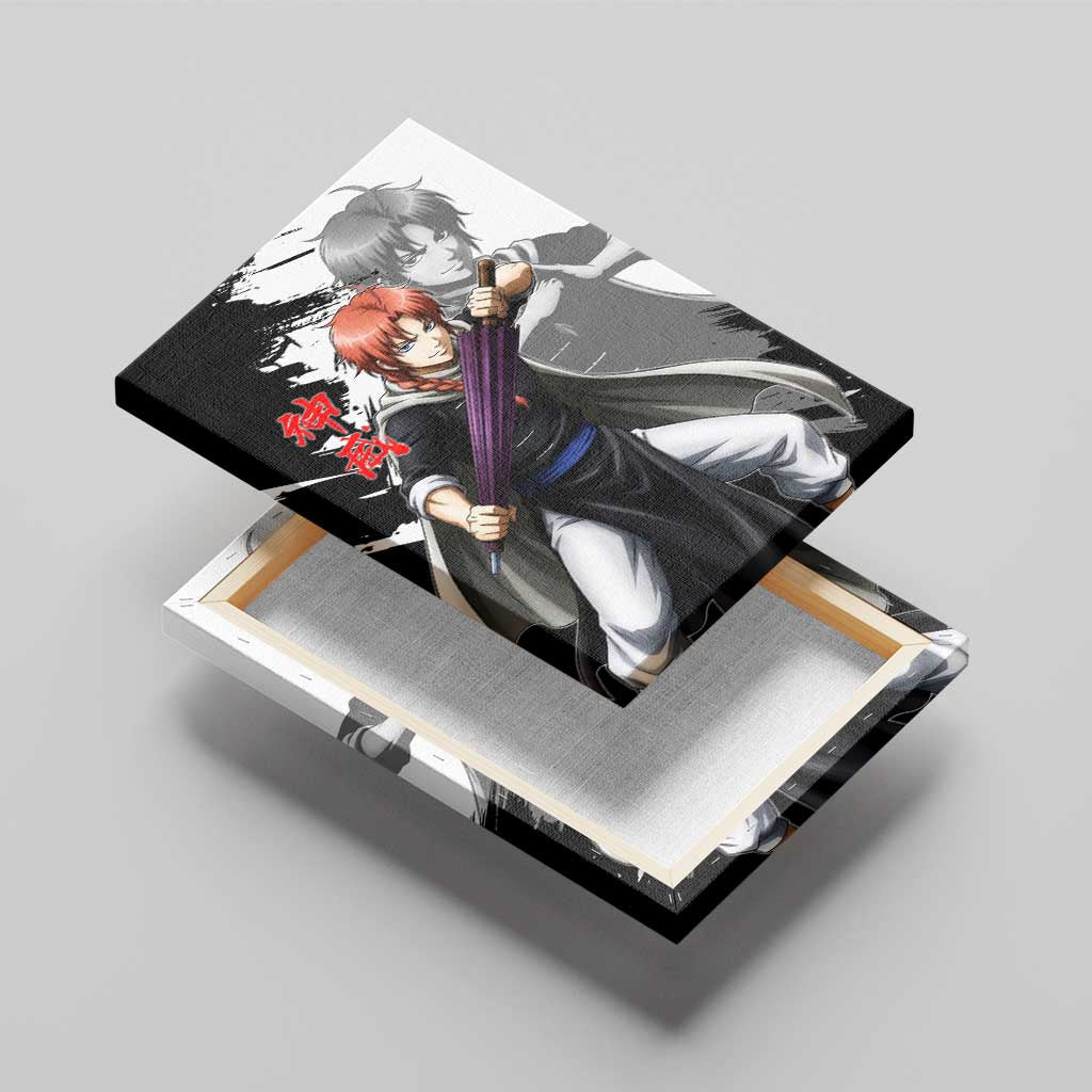 Kamui Canvas Wall Art Rogue Warrior Ink Clash Style
