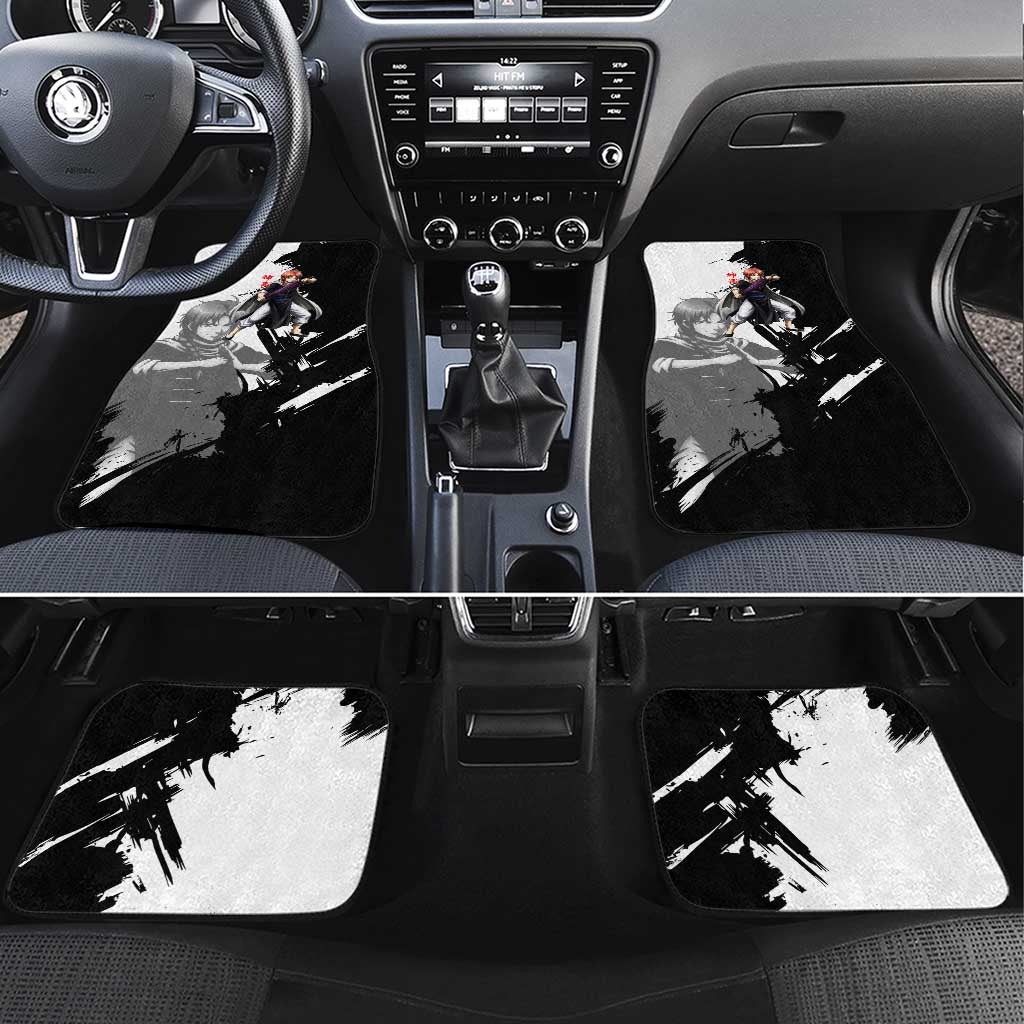 Kamui Car Mats Rogue Warrior Ink Clash Style