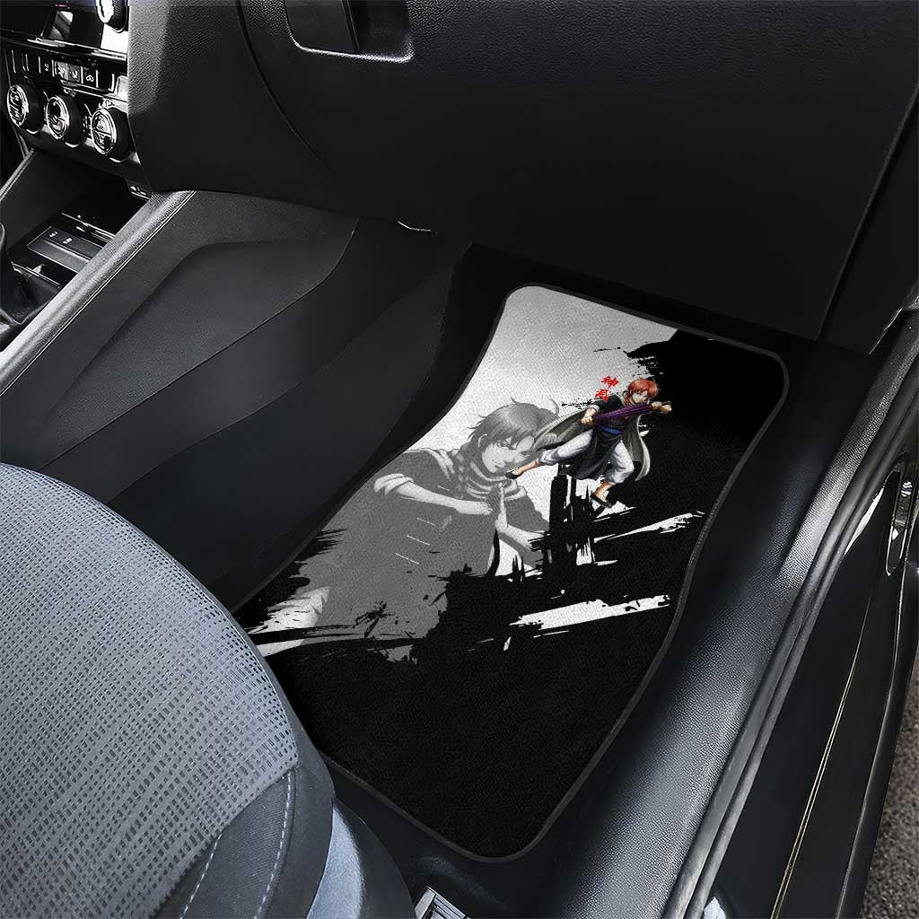 Kamui Car Mats Rogue Warrior Ink Clash Style