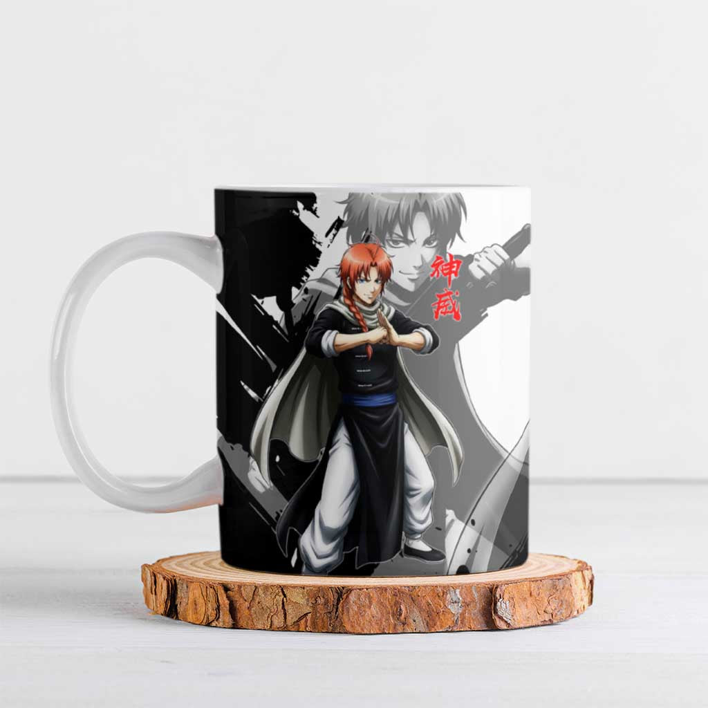 Kamui Ceramic Mug Rogue Warrior Ink Clash Style
