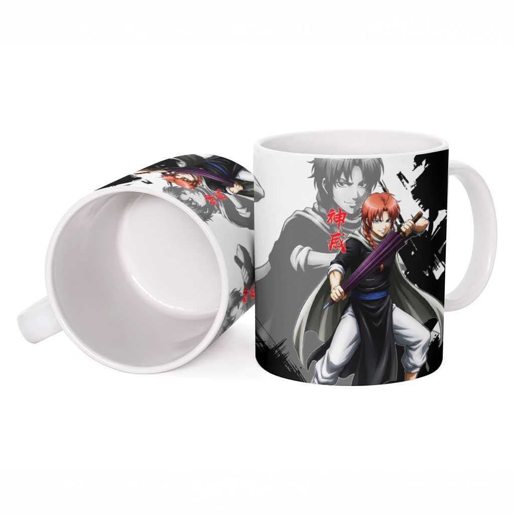 Kamui Ceramic Mug Rogue Warrior Ink Clash Style