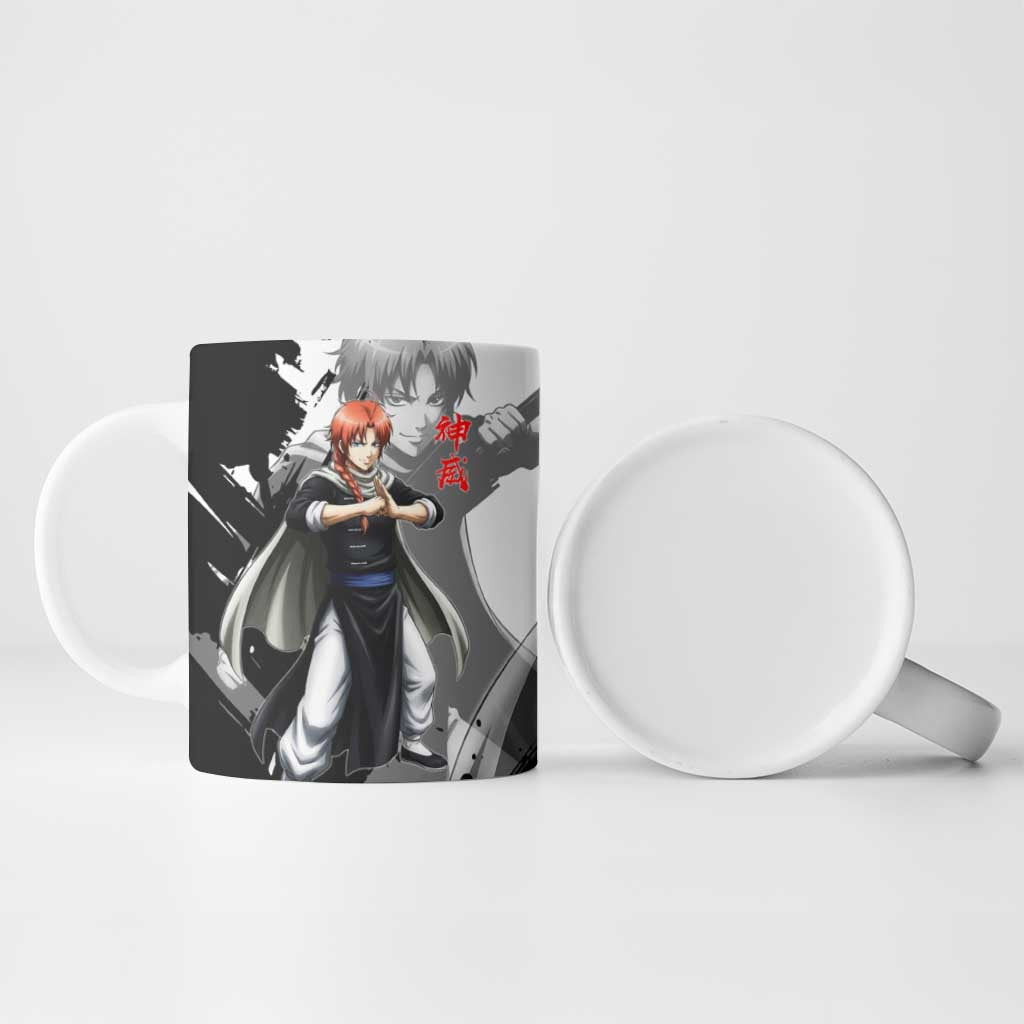 Kamui Ceramic Mug Rogue Warrior Ink Clash Style