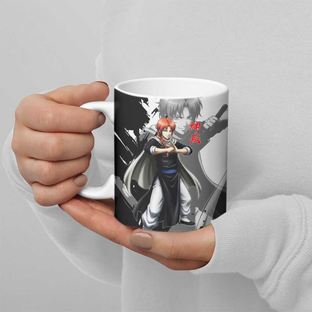 Kamui Ceramic Mug Rogue Warrior Ink Clash Style