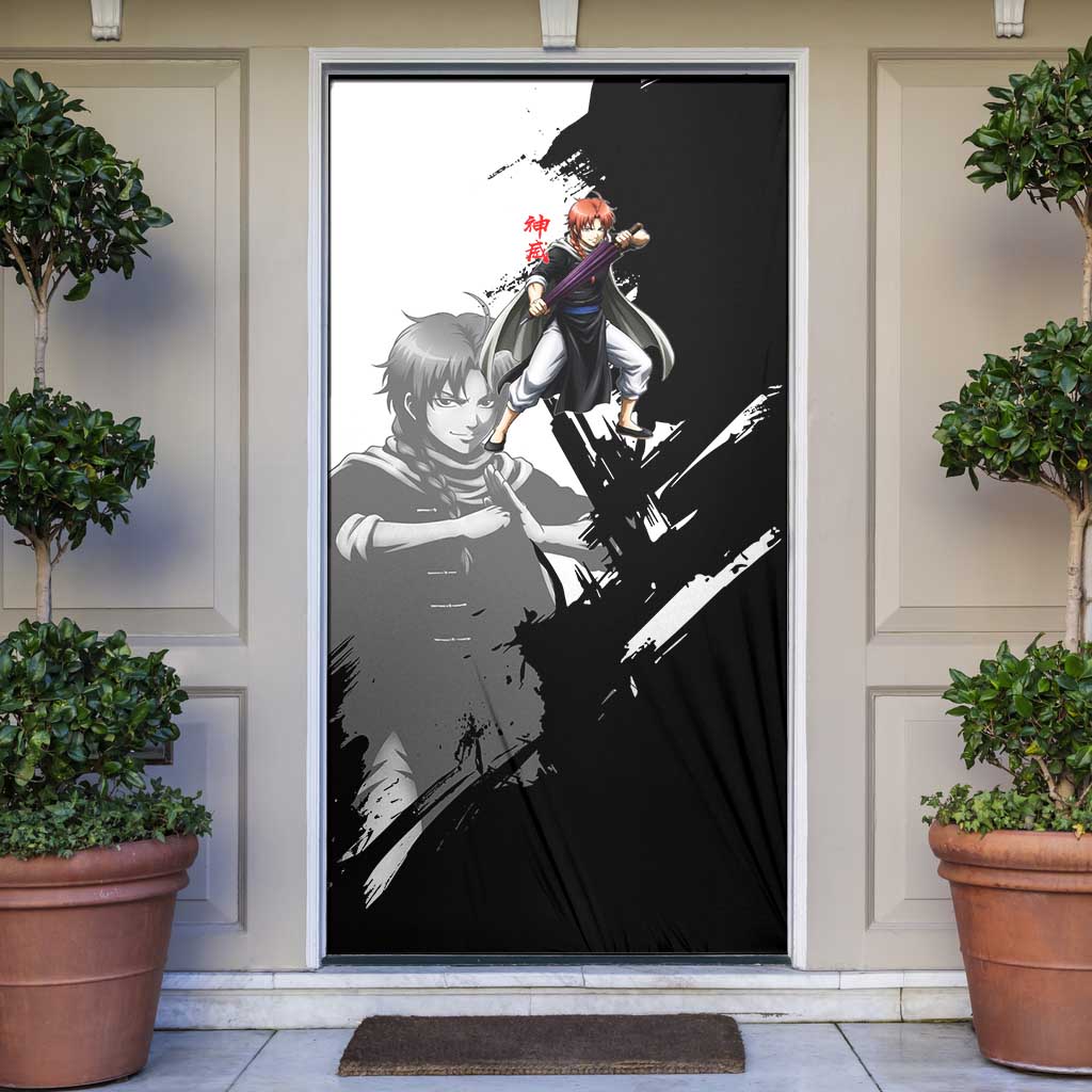 Kamui Door Cover Rogue Warrior Ink Clash Style