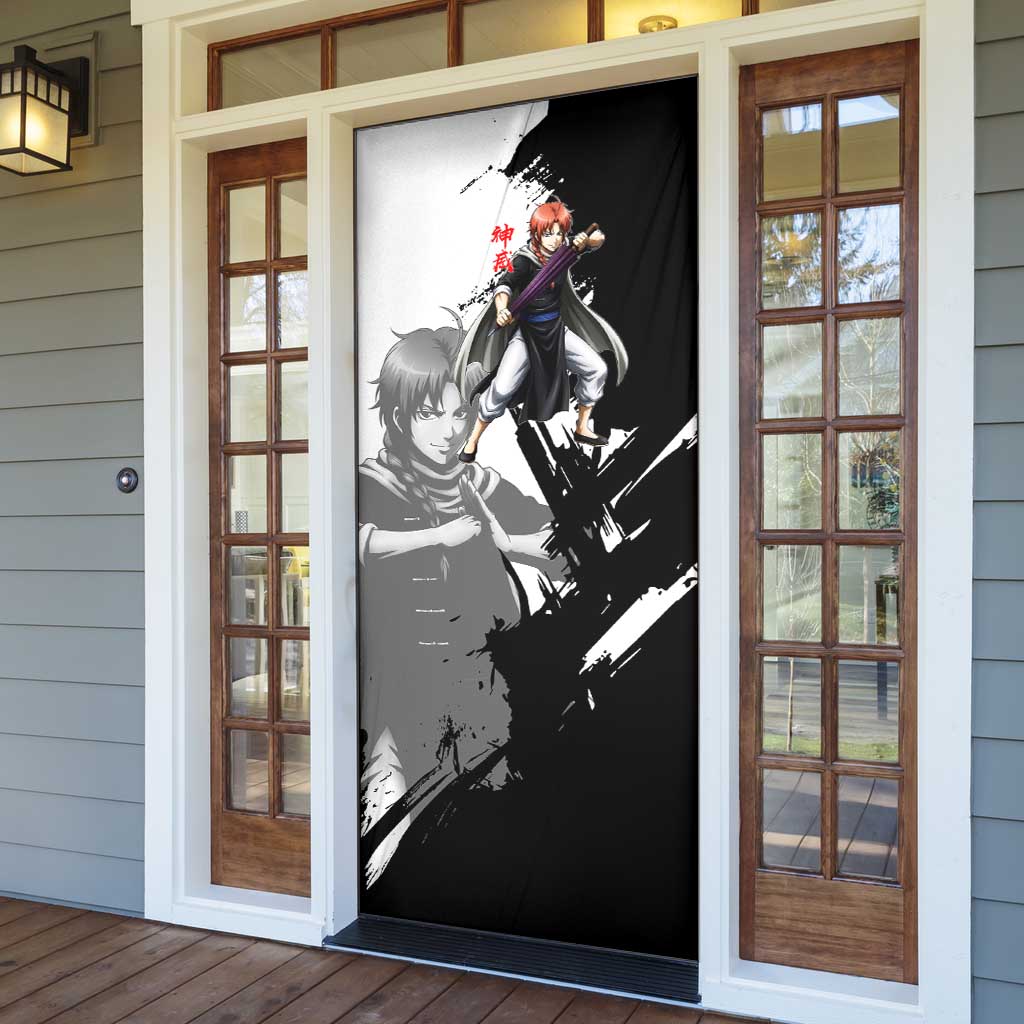 Kamui Door Cover Rogue Warrior Ink Clash Style