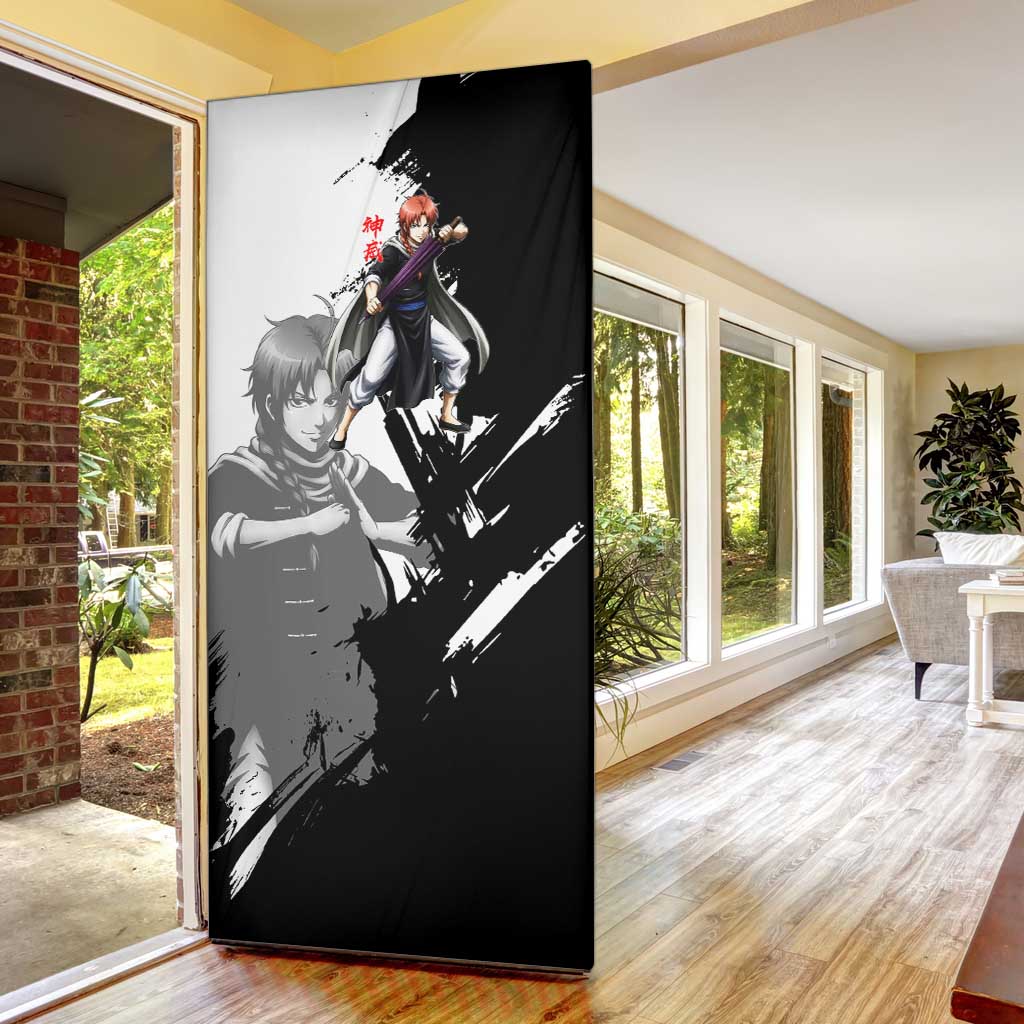Kamui Door Cover Rogue Warrior Ink Clash Style