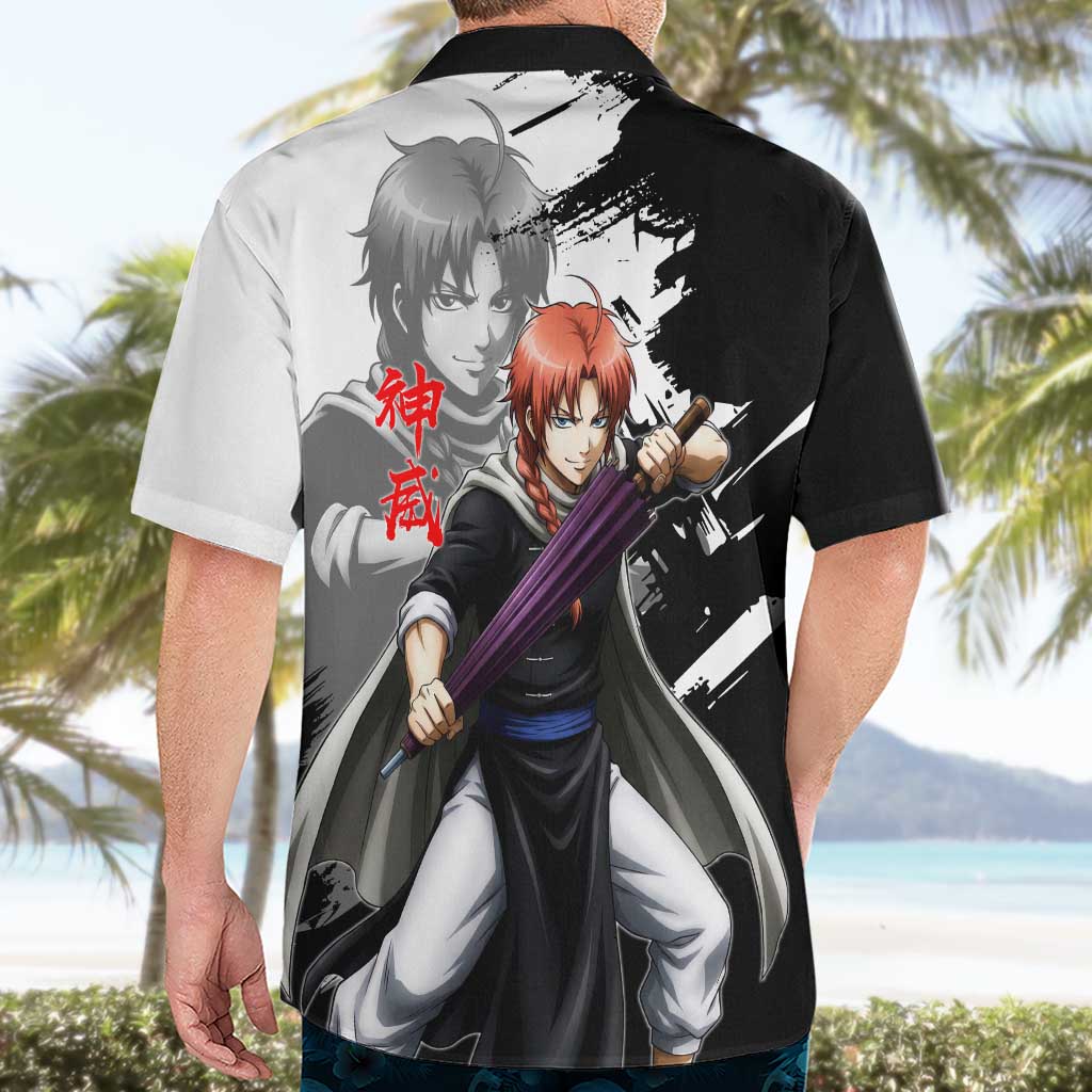 Kamui Hawaiian Shirt Rogue Warrior Ink Clash Style