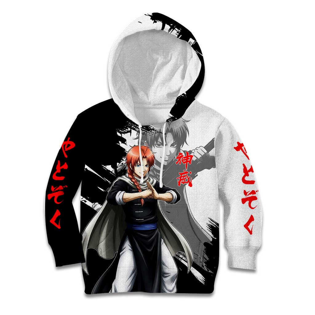 Kamui Kid Hoodie Rogue Warrior Ink Clash Style