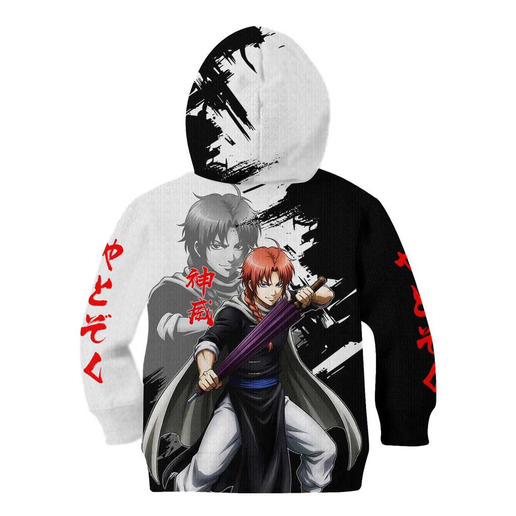 Kamui Kid Hoodie Rogue Warrior Ink Clash Style