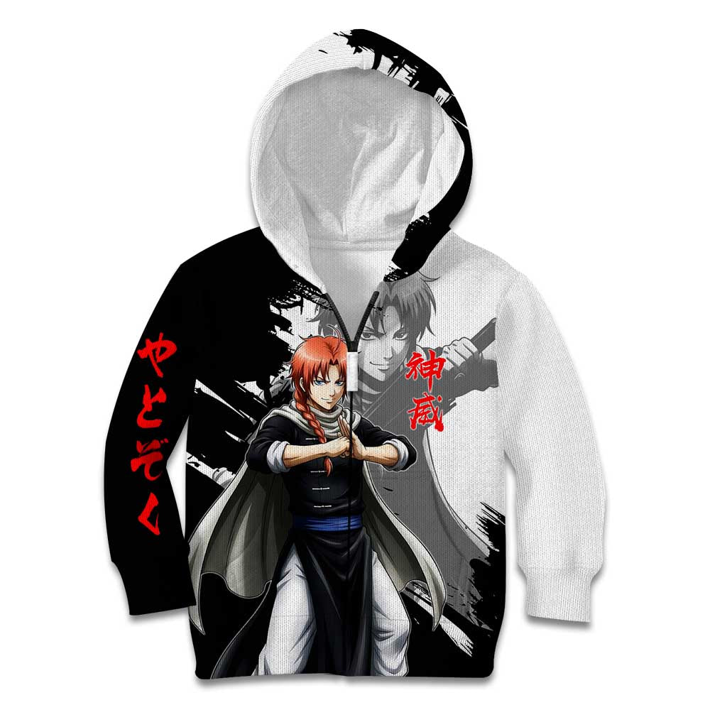 Kamui Kid Hoodie Rogue Warrior Ink Clash Style