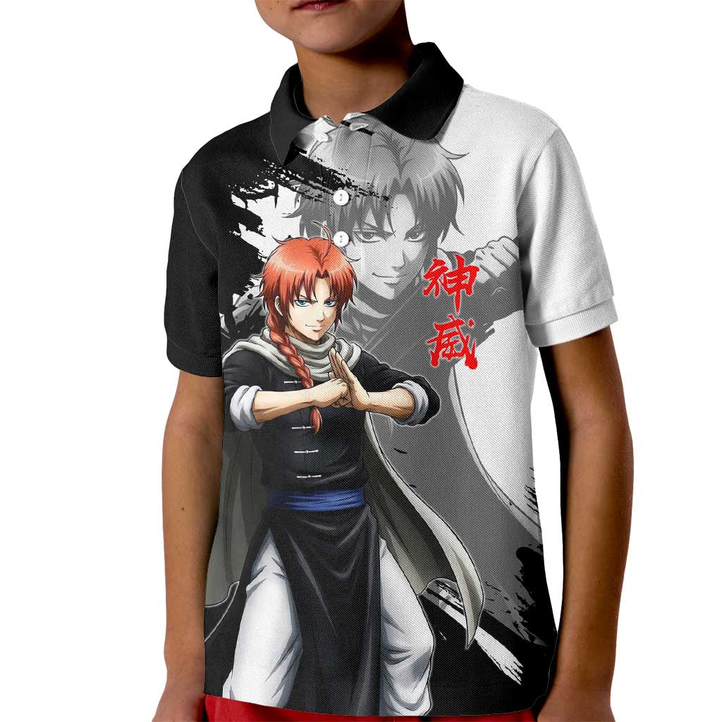 Kamui Kid Polo Shirt Rogue Warrior Ink Clash Style
