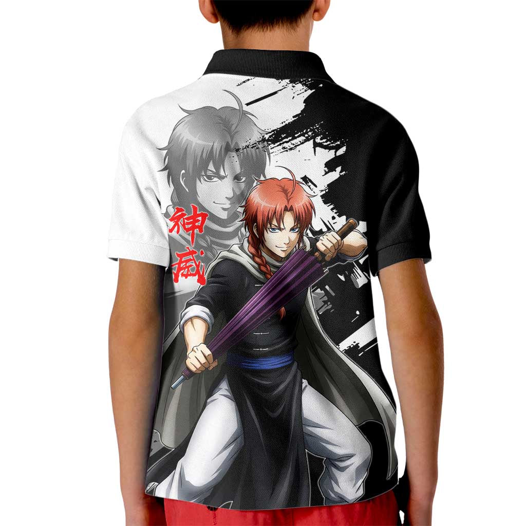 Kamui Kid Polo Shirt Rogue Warrior Ink Clash Style