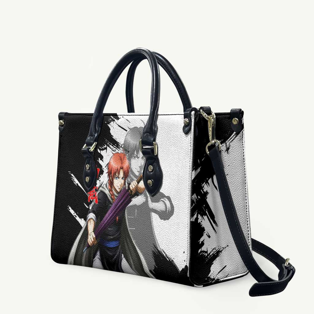 Kamui Leather Bag Rogue Warrior Ink Clash Style