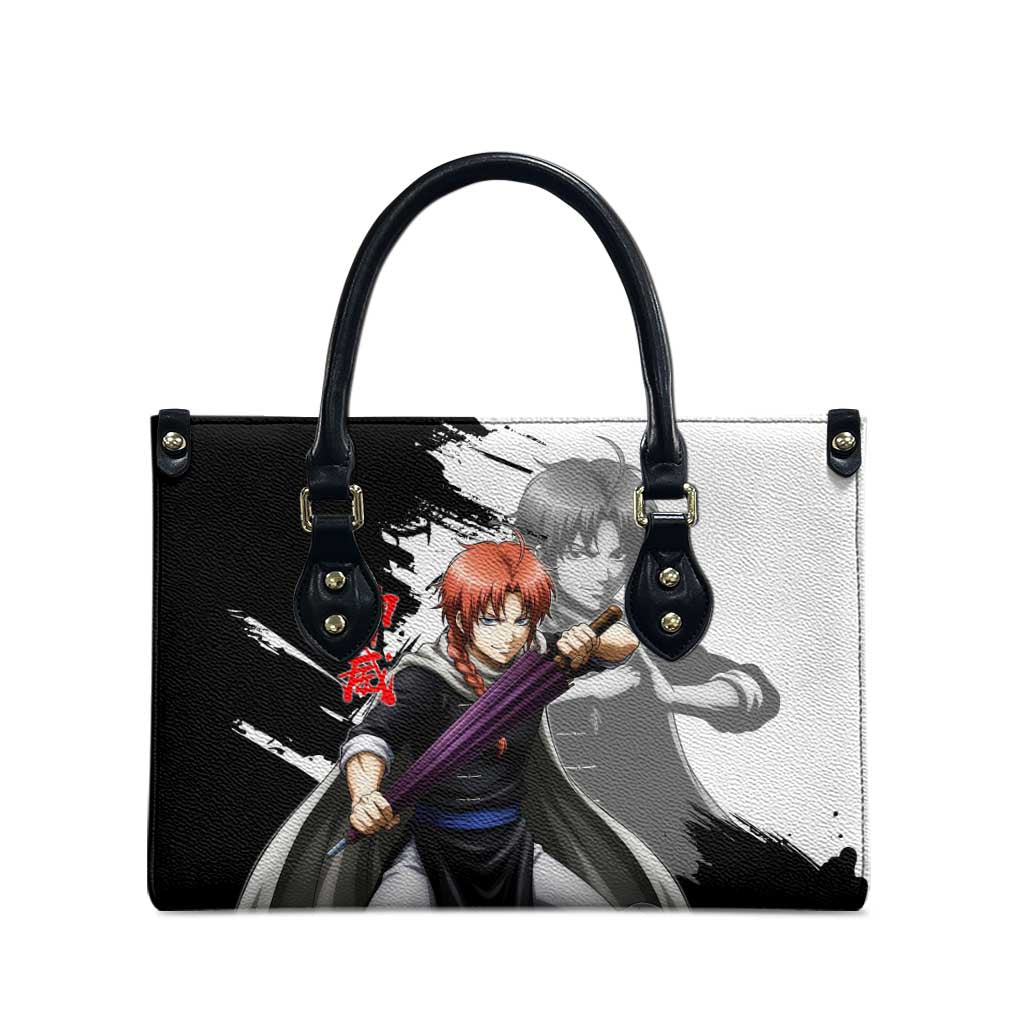 Kamui Leather Bag Rogue Warrior Ink Clash Style