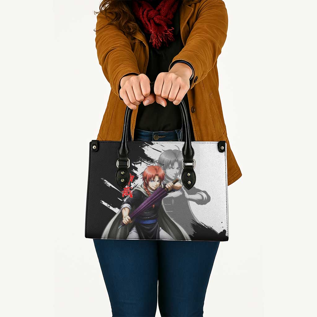 Kamui Leather Bag Rogue Warrior Ink Clash Style
