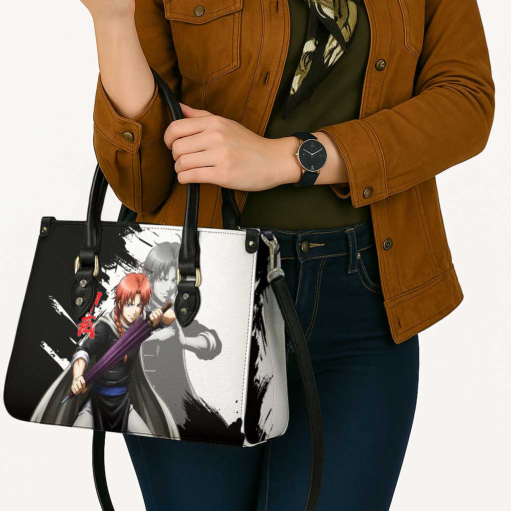 Kamui Leather Bag Rogue Warrior Ink Clash Style