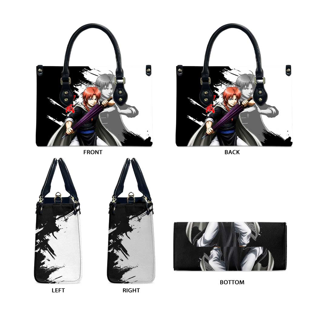 Kamui Leather Bag Rogue Warrior Ink Clash Style