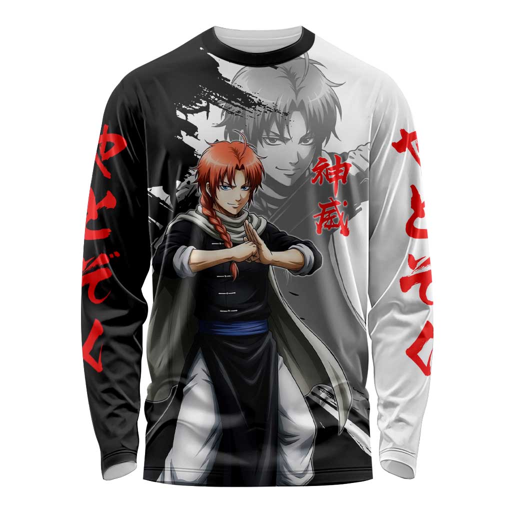 Kamui Long Sleeve Shirt Rogue Warrior Ink Clash Style