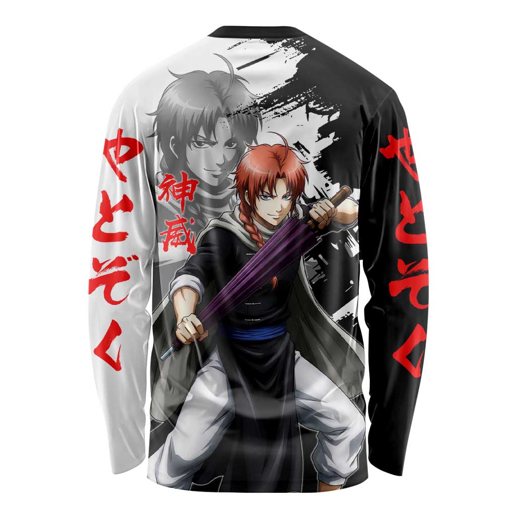 Kamui Long Sleeve Shirt Rogue Warrior Ink Clash Style