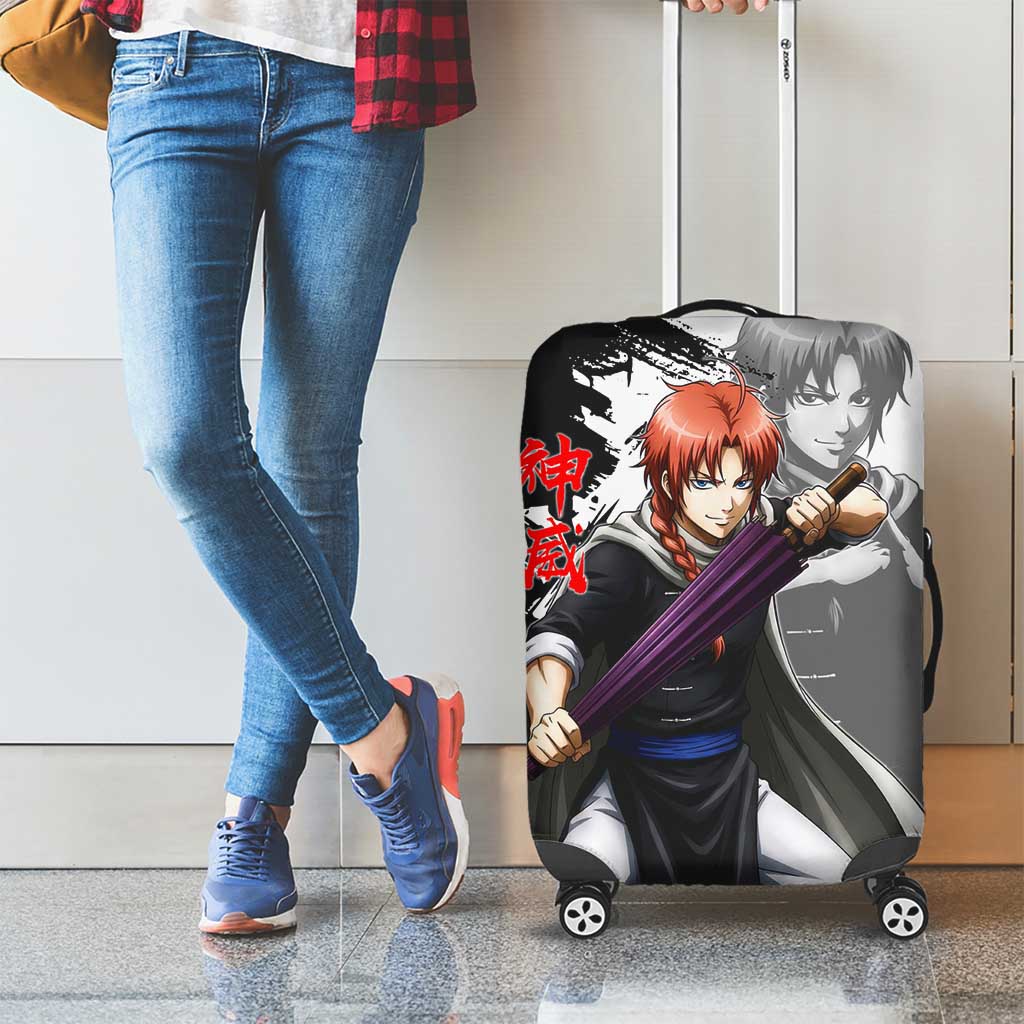 Kamui Luggage Cover Rogue Warrior Ink Clash Style
