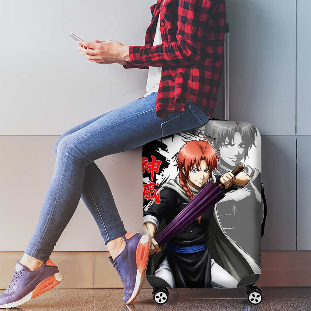 Kamui Luggage Cover Rogue Warrior Ink Clash Style