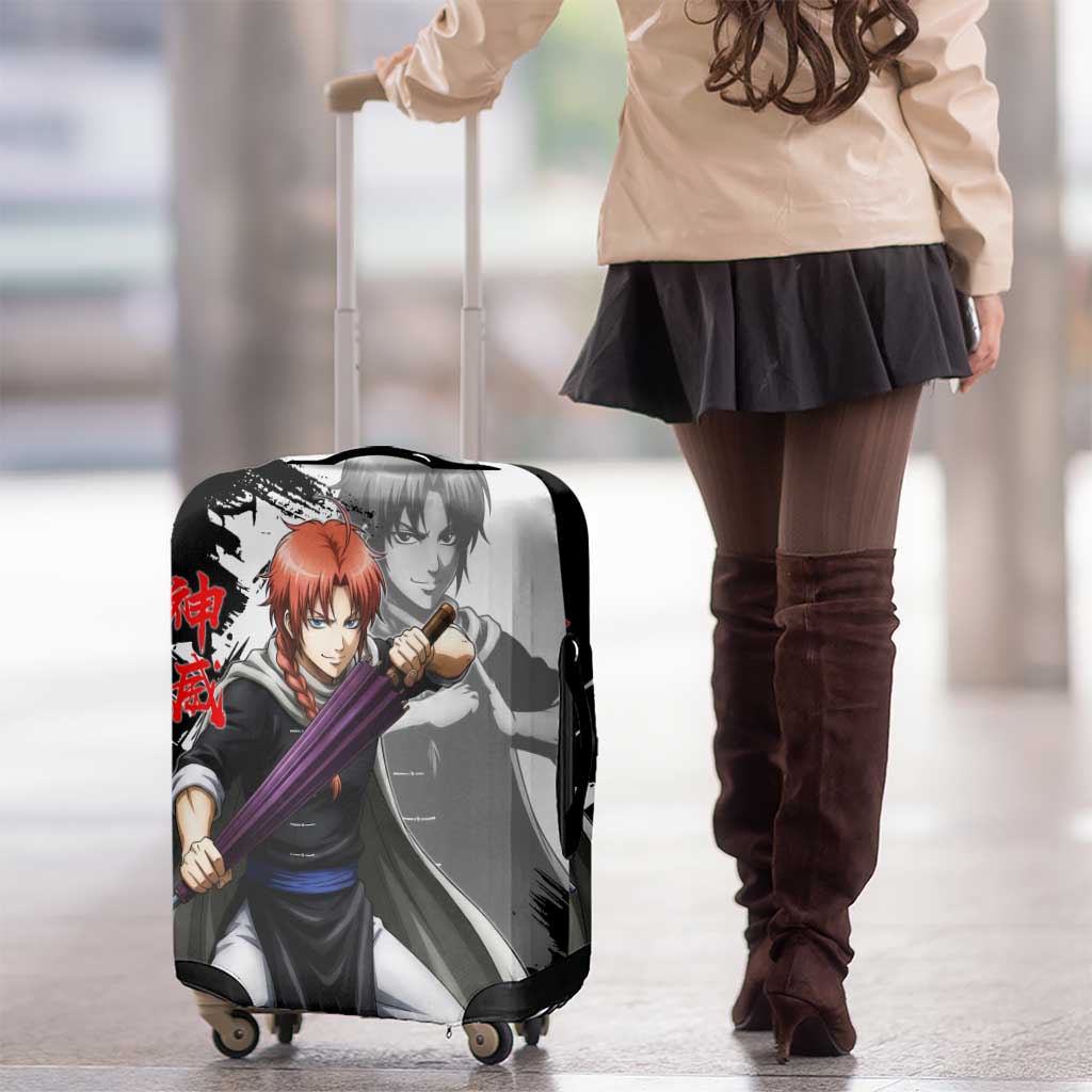 Kamui Luggage Cover Rogue Warrior Ink Clash Style
